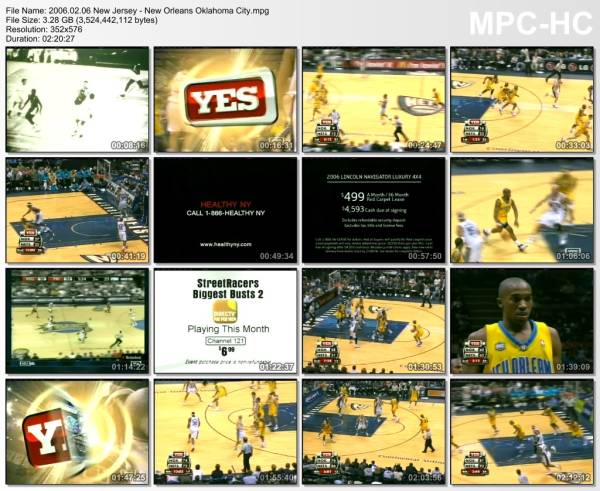 6.february 2006	New Jersey - New Orleans / Oklahoma City   99-91