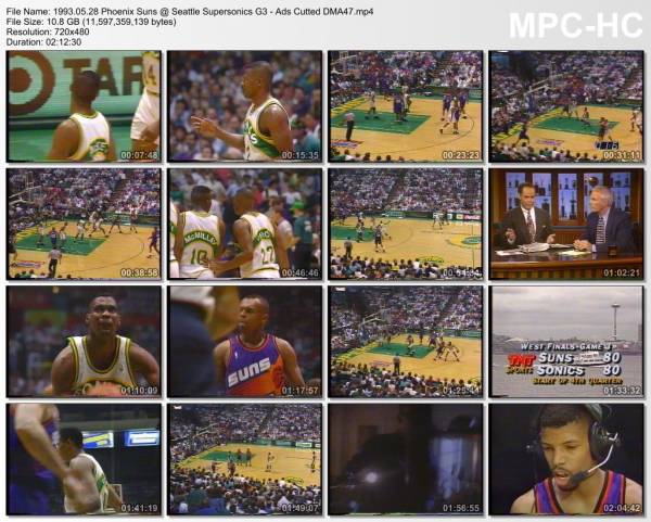 28.may 1993	Seattle - Phoenix (West Finals 1993,game 3)   97-104