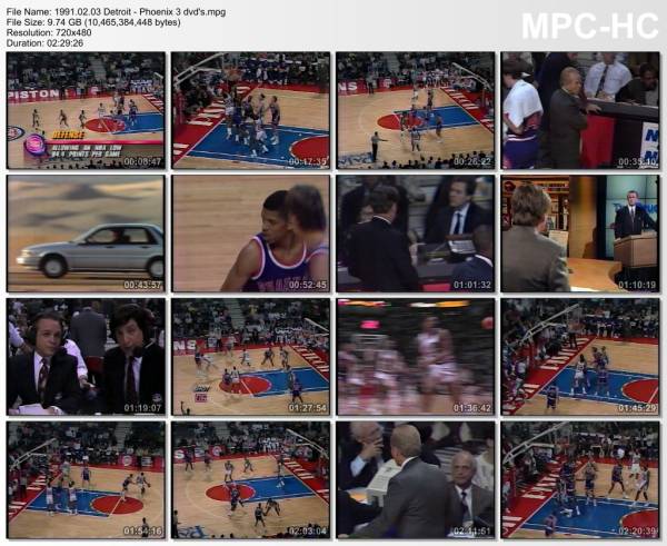 3.february 1991	Detroit - Phoenix   97-112