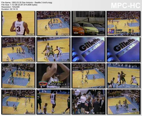 30.march 1993	San Antonio - Seattle   99-97