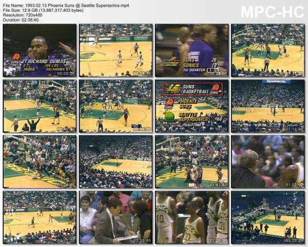 13.february 1993	Seattle - Phoenix   95-94