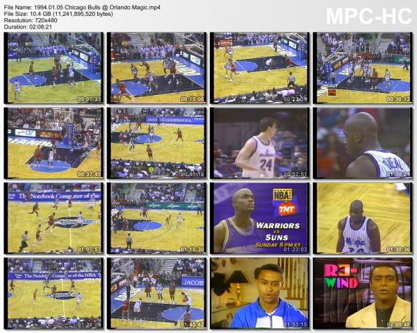 5.january 1994	Orlando - Chicago   105-90