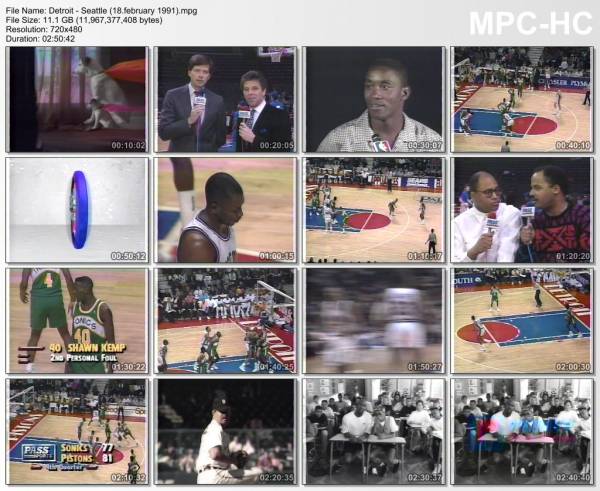 18.february 1991	Detroit - Seattle   85-83