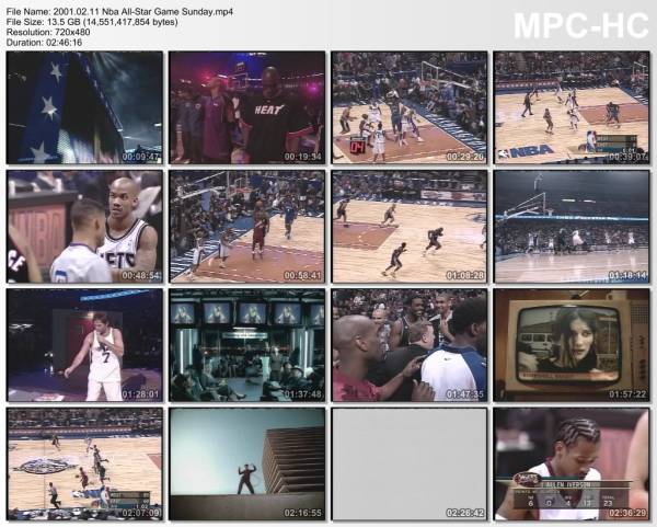 11.february 2001	NBA All Star Game   111-110