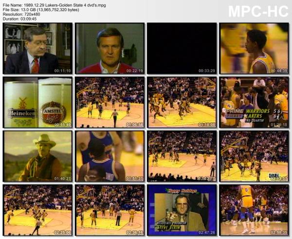 29.december 1989	Lakers - Golden State   130-111