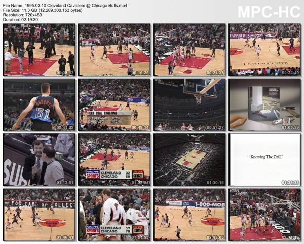 10.march 1995	Chicago - Cleveland   99-76