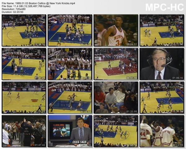 3.january 1989	New York - Boston   109-107 (OT)