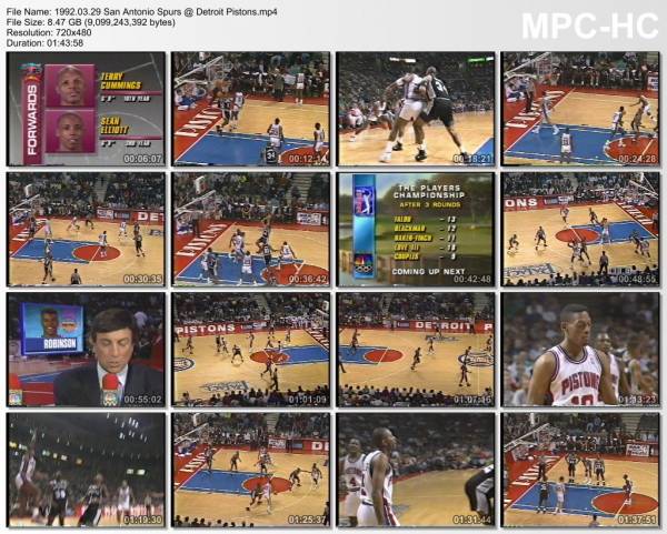 29.march 1992	Detroit - San Antonio   107-103