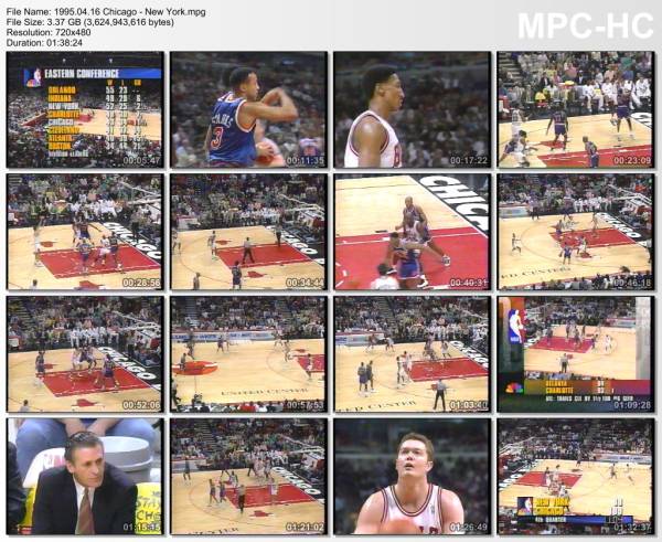 16.april 1995	Chicago - New York   111-90