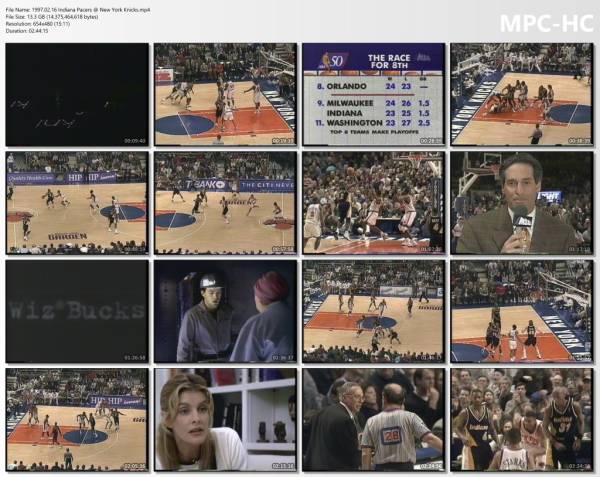 16.february 1997	New York - Indiana   89-80