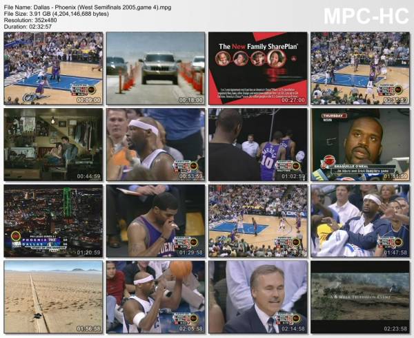 15.may 2005	Dallas - Phoenix (West Semifinals 2005,game 4)   119-109