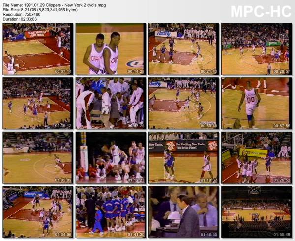 29.january 1991	Clippers - New York   107-108