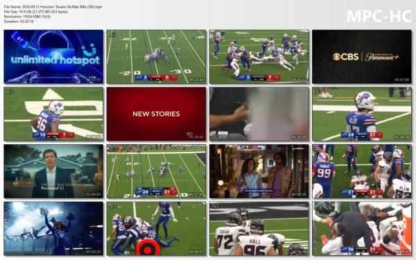 2026.09.13 Houston Texans-Buffalo Bills   31-36
