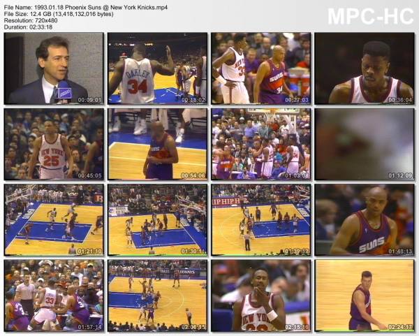 18.january 1993	New York - Phoenix   106-103