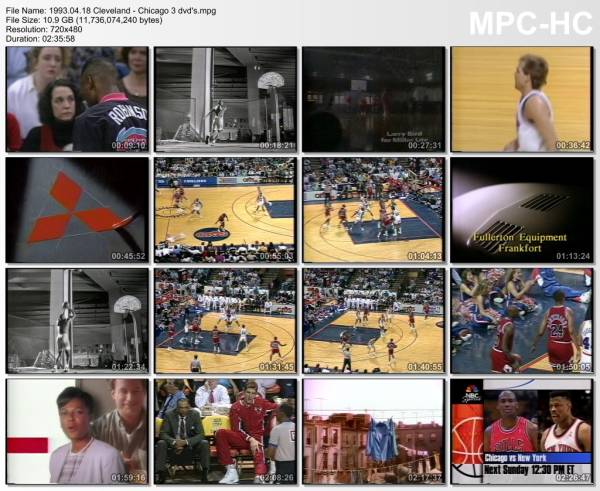 18.april 1993	Cleveland - Chicago    103-94