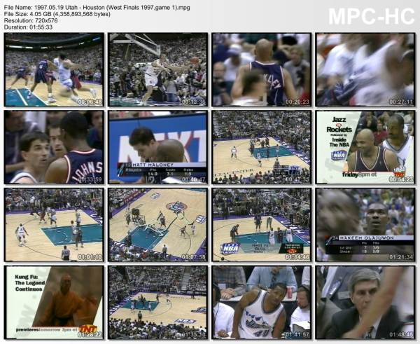 19.may 1997	Utah - Houston (West Finals 1997,game 1)   101-86