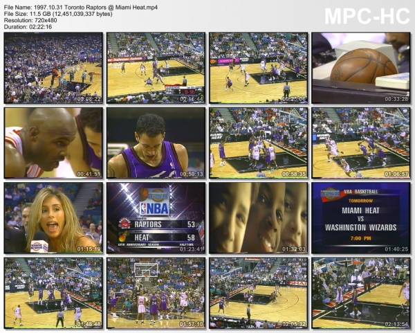 31.october 1997	Miami - Toronto   114-101