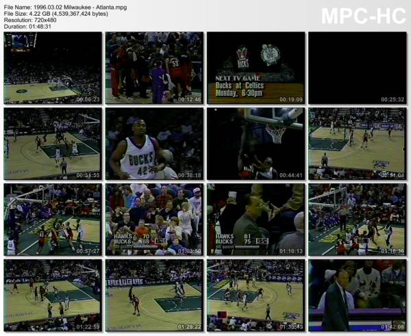 2.march 1996	Milwaukee - Atlanta   110-106