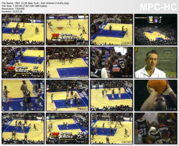 26.december 1991	New York - San Antonio   89-118