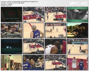 16.january 2002	Denver - Sacramento   107-112
