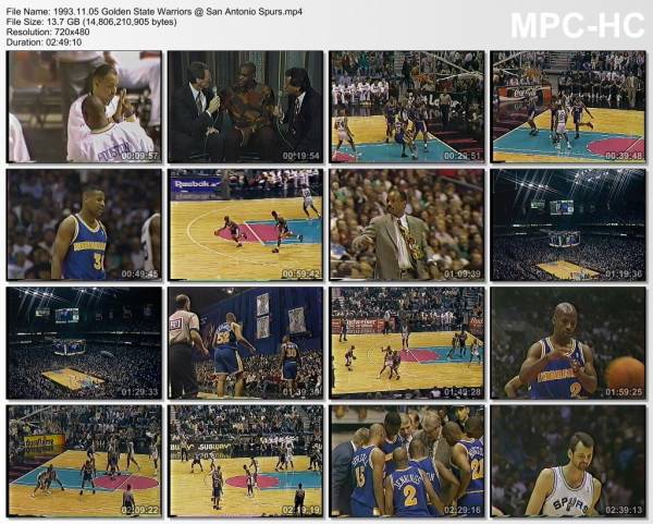 5.november 1993	Golden State - San Antonio   91-95
