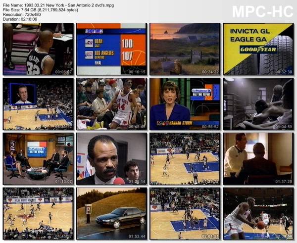 21.march 1993	New York - San Antonio   115-96