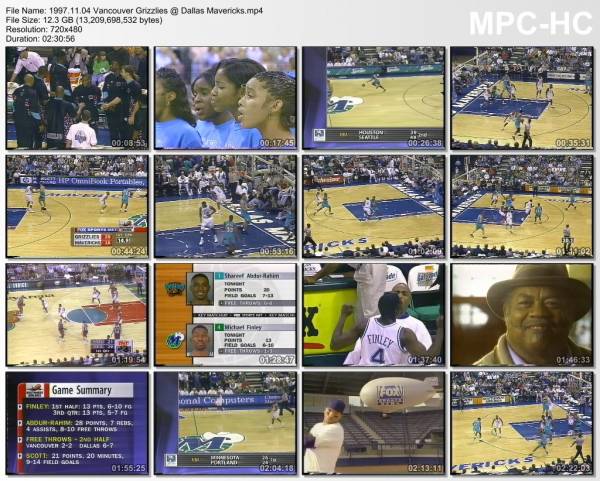 4.november 1997	Dallas - Vancouver   92-87