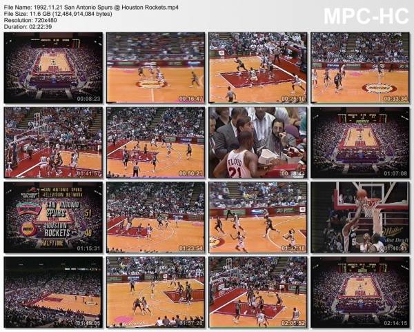 21.november 1992	Houston - San Antonio   103-100
