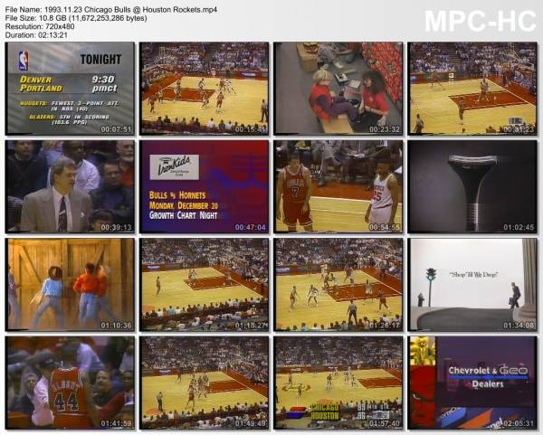 23.november 1993	Houston - Chicago   100-93