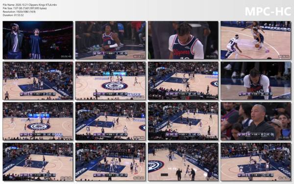 21.october 2026	Clippers - Sacramento   121-96