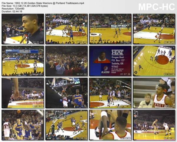 26.december 1993	Portland - Golden State   106-108 (OT)