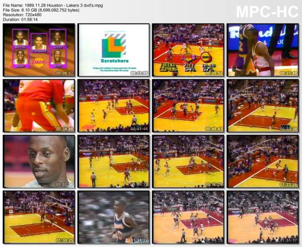 28.november 1989	Houston - Lakers   110-104