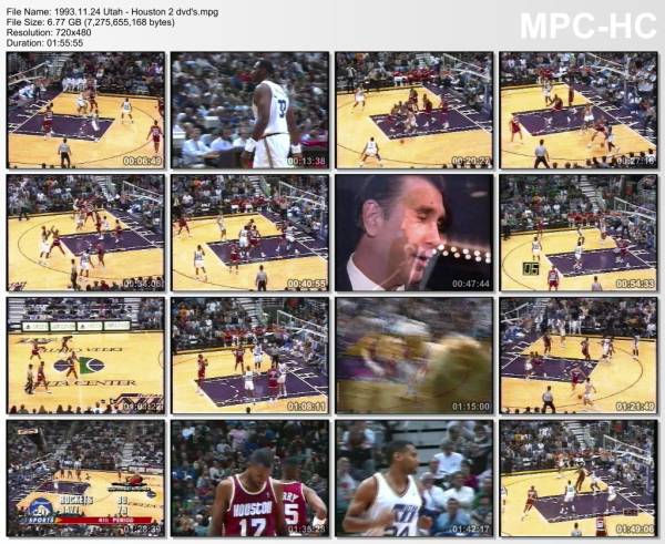 24.november 1993	Utah - Houston   93-95 (OT)