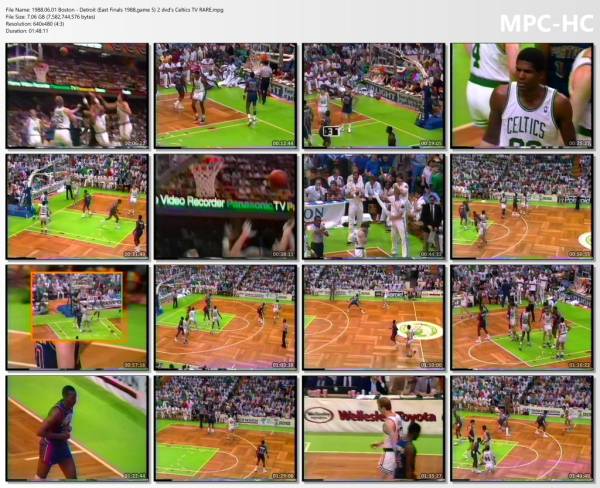 1.jun 1988	Boston - Detroit (East Finals 1988,game 5)   96-102 (OT)