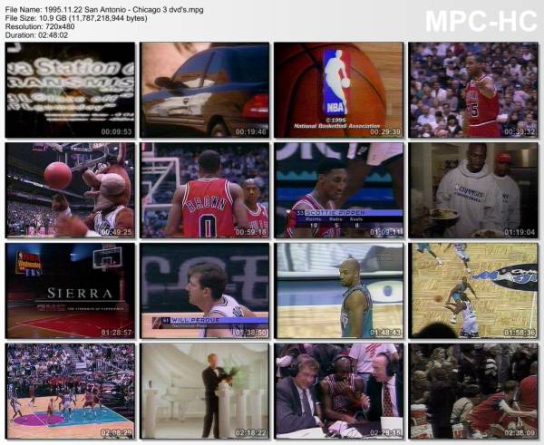 22.november 1995	San Antonio &ndash; Chicago   94-103