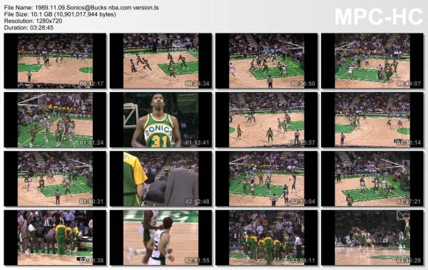 9.november 1989	Milwaukee - Seattle   155-154 (5OT)