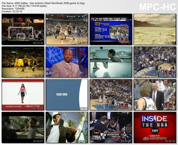 15.may 2006	Dallas - San Antonio (West Semifinals 2006,game 4)   123-118 (OT)