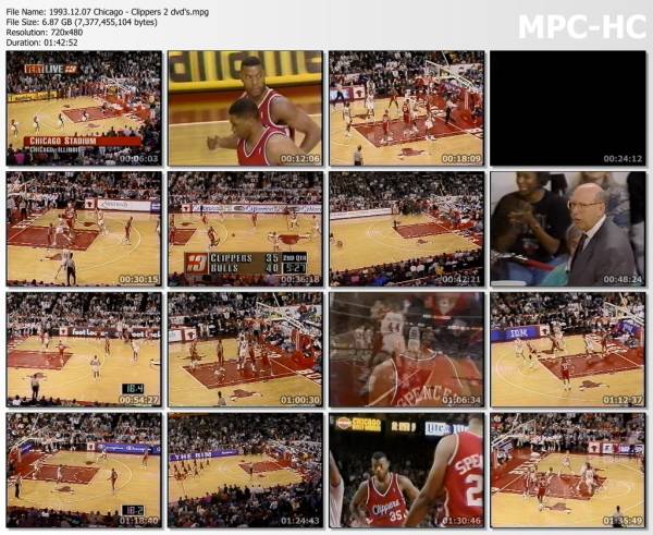 7.december 1993	Chicago - Clippers   115-111