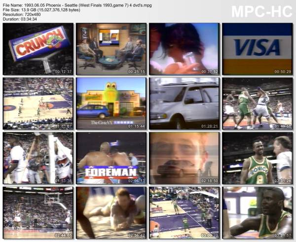 5.jun 1993	Phoenix - Seattle (West Finals 1993,game 7)   123-110