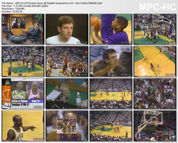 30.may 1993	Seattle - Phoenix (West Finals 1993,game 4)   120-101