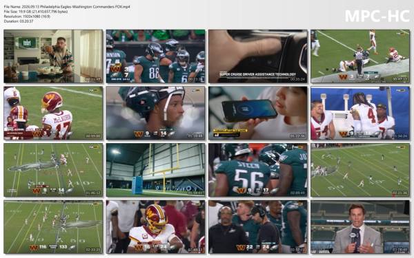 2026.09.13 Philadelphia Eagles-Washington Commanders   24-22