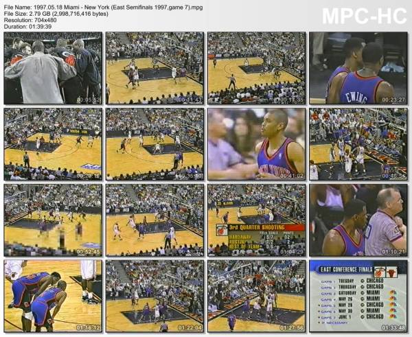 18.may 1997	Miami - New York (East Semifinals 1997,game 7)   101-90