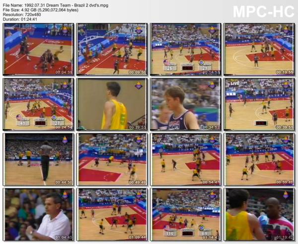 31.july 1992	Dream Team - Brazil (Olympic games in Barcelona,group,game 4)   127-83
