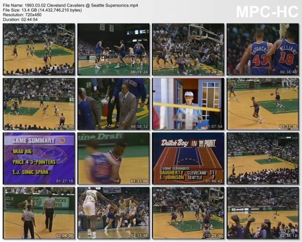2.march 1993	Seattle - Cleveland   108-105 (OT)