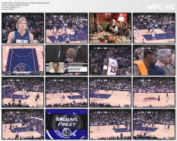 1.december 2001	Golden State - Dallas   82-111