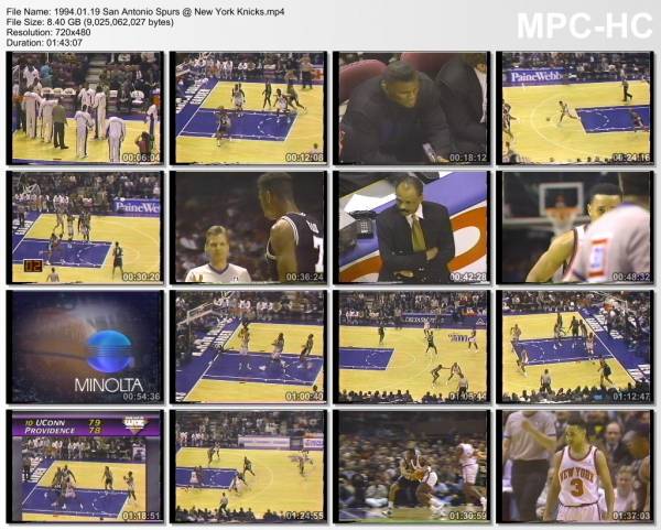 19.january 1994	New York - San Antonio   120-108