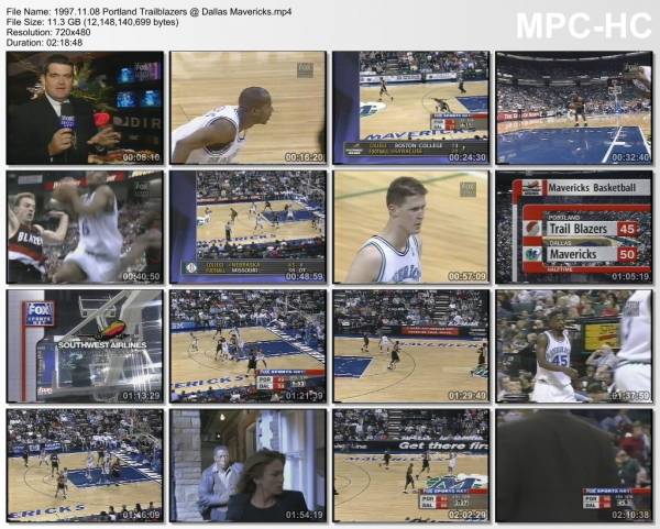 8.november 1997	Dallas - Portland   94-101