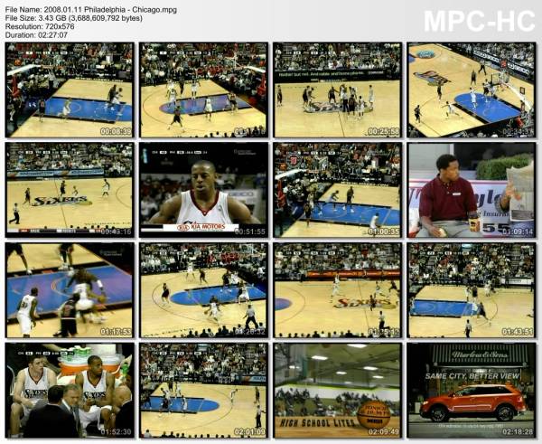 11.january 2008	New Jersey - Boston   77-86
