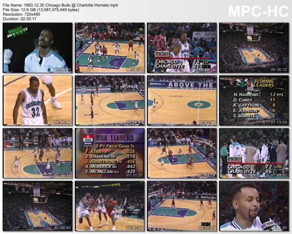 30.december 1993	Charlotte - Chicago   115-95