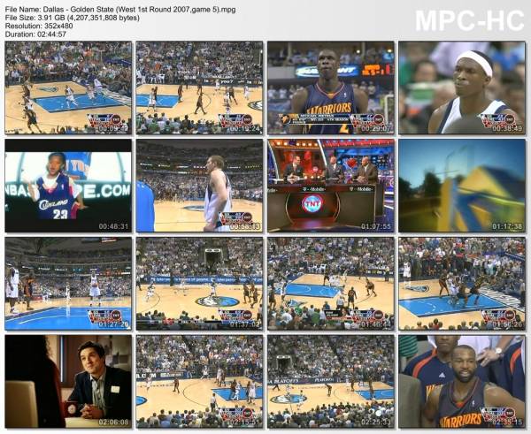 1.may 2007	Dallas - Golden State (West 1st Round 2007,game 5)   118-112